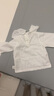 乖奇熊女寶寶長(cháng)袖T恤春秋季純棉上衣嬰兒童衣服可愛(ài)娃娃領(lǐng)早春裝 米白色 80 曬單實(shí)拍圖