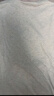 李寧短袖T恤寬松男女款簡(jiǎn)約純色日常圓領(lǐng)運動(dòng)上衣AHSU743 曬單實(shí)拍圖