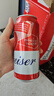 百威啤酒TOP淡色拉格450ml*18聽(tīng)整箱裝新老包裝交替發(fā)貨  曬單實(shí)拍圖
