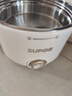 蘇泊爾（SUPOR）便攜式燒水壺電水壺折疊0.8L 旅行出差家用養生沖奶電熱水壺學(xué)生304不銹鋼泡面杯 SW-08J01 曬單實(shí)拍圖