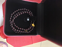 MARDOTG酒紅石榴石手鏈女三圈多圈水晶手串蜜蠟轉(zhuǎn)運(yùn)珠禮物 三圈5.5MM 曬單實(shí)拍圖