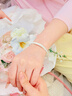 中國(guó)黃金銀手鐲足銀999女生純銀鐲子七夕情人節(jié)禮物生日禮物送女朋友老婆 【999足銀】滿(mǎn)天星手鐲 曬單實(shí)拍圖