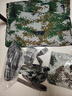 艾買迷彩軍訓服套裝純棉短袖男女迷彩服夏季薄款初高中大學生軍訓服裝 七件套 180 曬單實拍圖