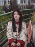舒芳蝶（shufangdie）新中式國風(fēng)連衣裙女裝2025秋冬季新款復(fù)古提花外套旗袍裙兩件套裝 旗袍連衣裙+外套 M 曬單實(shí)拍圖