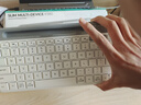 羅技（Logitech）K580無(wú)線(xiàn)藍牙超薄靜音鍵盤(pán) 辦公鍵盤(pán)筆記本電腦手機Mac平板ipad鍵盤(pán)雙模外接鍵盤(pán)薄膜便攜多屏家用 超薄鍵盤(pán)-芍藥白 曬單實(shí)拍圖