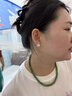 播匠滿鉆莫桑石水滴耳釘女925銀耳飾小眾設(shè)計輕奢氣質(zhì)耳環(huán)送女友禮物 50分白色莫桑鉆項鏈【配GRA證書 925銀 曬單實拍圖