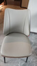 顧家家居（KUKA）意式巖板餐桌椅組合旋轉(zhuǎn)伸縮方圓兩用PT7212T 餐桌+可頌棕椅*4    曬單實(shí)拍圖