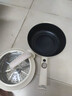 美的（Midea）電炒鍋不粘鍋一體插電多功能鐵鍋電炒鍋多功能一體2025新款炒菜鍋插電一體家用蒸煮煎炒多用途鍋 3.5L 【配蒸籠 油溫紅燈提醒】HCG2572 曬單實(shí)拍圖
