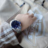 天梭（TISSOT）【官方授權店】風(fēng)度系列80機械機芯鏤空盤(pán)Nivachron游絲瑞士男表 鏤空藍盤(pán)鋼帶T127.407.11.041.01 曬單實(shí)拍圖