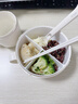 安雅飯盒蒸碗微波爐加熱保溫上班族小學(xué)生專(zhuān)用分格泡面便攜食品級PP5 【買(mǎi)2贈1】白色便當盒三件套 曬單實(shí)拍圖