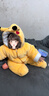 雷姆汀嬰兒保暖連體衣加厚寶寶哈衣加絨外出服卡通爬服連腳夾棉衣服秋冬 小精靈冬款加絨加厚-包手包腳 73碼(建議4-8個月) 曬單實拍圖