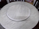 紀(jì)嘉菲居輕奢現(xiàn)代大理石餐桌圓桌新款簡約高端天然奢石餐桌家用餐桌椅組合 大理石【餐桌+轉(zhuǎn)盤+熱銷款椅*4】 150cm 150x150x75cm 曬單實拍圖