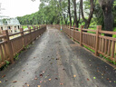 拉瑞斯水泥仿木護欄園林景觀(guān)河道防護圍欄新農村建設鋼筋混凝土仿古欄桿 款式均可定制 曬單實(shí)拍圖