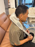 奧克斯（AUX）頸椎按摩器頸部按摩儀頸椎肩頸腰背部按摩器斜方肌脖子小腿披肩實用生日七夕情人節(jié)禮物送女友男友 【8頭升級款】全新機芯肩頸全覆蓋+艾草熱敷 生日禮物送長輩父母 曬單實拍圖
