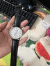 適用于天梭1853力洛克T41原廠皮帶 T006407A T006408A 原廠真皮表帶19MM男 原廠黑色+銀色表扣（質(zhì)保一年） 19mm 曬單實拍圖