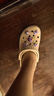 crocs卡駱馳洞洞鞋貝雅卡駱班輕便耐磨一腳蹬休閑鞋|205089 冬日白/彩色-1LI 39 (240mm) 曬單實拍圖