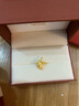 周生生 黃金足金銀杏葉戒指生生有囍婚嫁戒指結婚89882R計價(jià) 13圈 - 3.93克(含工費160元) 曬單實(shí)拍圖
