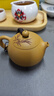 藏壺天下【政府補貼】小容量宜興紫砂壺純手工茶壺茶具黃金段泥西施壺 曬單實(shí)拍圖