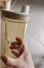 特百惠（Tupperware）晶彩MAX塑料杯600ml 男女士學(xué)生夏季運動(dòng)水杯子戶(hù)外大容量 奶茶棕 曬單實(shí)拍圖