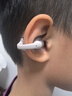 韶音（SHOKZ）OpenDots ONE動鈦圈開放式藍牙耳機耳夾式無線耳機藍牙跑步運動耳機E310 星際白 曬單實拍圖