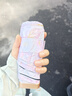小魔遮陽傘晴雨兩用便攜防曬傘六折晴雨傘防紫外線小巧折疊傘黑膠防曬 曬單實拍圖