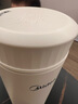 美的（Midea）便攜式電熱水杯 電熱水壺 保溫?zé)?350ml迷你便攜式旅行出差 智能恒溫加熱杯 316L不銹鋼無異味 0.35L 【精準(zhǔn)控溫】MK-DB35X22 曬單實(shí)拍圖