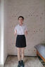 爾山集半身裙女黑色西裝短裙2025新款高腰包臀裙裙子顯瘦A字裙半裙潮 黑色L碼【105-115斤】 曬單實(shí)拍圖