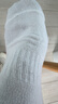 耐克（NIKE）速干 中筒 訓(xùn)練襪子(3雙)  EVERYDAY LIGHTWEIGHT SX7676-100 L 曬單實(shí)拍圖