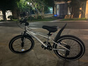 Cakalyen可萊茵兒童自行車(chē)學(xué)生公路車(chē)單車(chē)兒童車(chē)腳踏童車(chē)山地車(chē) 鈦合銀【適合小王子和小公主】 18寸-適合5-11歲 身高115-145cm 曬單實(shí)拍圖