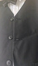 羅蒙兒童西裝套裝演出服花童禮服中大童鋼琴英倫 黑色套裝 130 曬單實(shí)拍圖