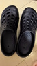 迪卡儂（DECATHLON）游泳男士涼鞋沙灘拖鞋洞洞鞋外穿NABD2159687深藍色網(wǎng)格款45碼 曬單實拍圖