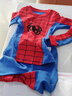 G.duck蜘蛛俠衣服男童睡衣春秋款純棉套頭長(cháng)袖家居服兩件套兒童空調衫 蜘蛛俠 120 （建議身高110cm  6-7歲）c 曬單實(shí)拍圖