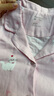 全棉時(shí)代25秋新品睡衣【輕盈柔軟平衡熱濕】萌寵情侶家居服雙層紗布印花 曬單實(shí)拍圖