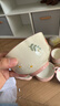 佩爾森（CERAMICS）小清新釉下彩陶瓷家用碗碟套裝2025新款高顏值吃飯碗面碗湯碗餐具 4.5寸碗10個(gè)裝 曬單實(shí)拍圖