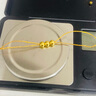 喜上眉梢足金999轉(zhuǎn)運(yùn)珠3D硬金拋光面珠磨砂路路通DIY配飾散珠送禮女 4mm古法【約0.75g】多顆重版 曬單實(shí)拍圖