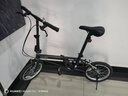 大行（DAHON）折疊自行車(chē)16英寸YUKI超輕迷你便攜男女式通勤單車(chē)KT610 黑色  曬單實(shí)拍圖