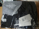 Calvin KleinJeans夏季男女情侶中性ck休閑字母寬松純棉重磅短袖T恤J400448 BEH-太空黑 S 曬單實(shí)拍圖