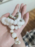 五臺(tái)山白玉菩提子多圈手串女佛珠108念珠平安招財(cái)好運(yùn)手鏈禮 白玉菩提葡萄玉 曬單實(shí)拍圖