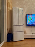 海爾（Haier）冰箱出品 342升雙開門法式多門網(wǎng)紅大白 新一級雙變頻三檔變溫黑金凈化智能節(jié)能省電leader電冰箱 【342升】冰雪白+新一級能效+三檔變溫+黑金凈化 曬單實拍圖