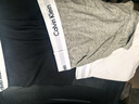 Calvin KleinCK 男士平角內褲套裝套盒 3條裝 送男友禮物 U2664G 998黑白灰 L 曬單實(shí)拍圖
