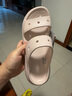 卡駱馳crocs經(jīng)典泡芙?jīng)鲂孢m耐磨坡跟泡芙鞋戶(hù)外拖鞋|207670 石英粉-6UR(含智必星) 39 (240mm) 曬單實(shí)拍圖