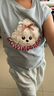 可英 GOWINBABY女童短袖T恤韓式俏皮2025夏季時尚女孩卡通上衣甜美女寶洋氣套裝 藍色 140 （適合身高130cm-140cm） 曬單實拍圖