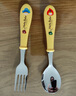 樂扣樂扣（LOCK&LOCK）兒童叉勺套裝進(jìn)口不銹鋼小學(xué)生餐具 男寶女寶通用 叉勺2件套組合 曬單實拍圖