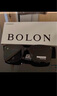 BOLON暴龍眼鏡25年新品墨鏡男款王鶴棣同款潮流太陽鏡防曬遮陽女BL3203 【明星同款】C10 亮黑色-偏光 曬單實(shí)拍圖