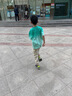 ASK JUNIOR兒童男童夏季舒適漸變扎染短袖T恤中大童半袖潮童裝 綠色  170  曬單實拍圖