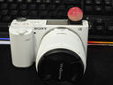 索尼（SONY）ZV-E10相機 微單數碼相機 Vlog美顏神器 半畫(huà)幅直播4K視頻 側翻液晶屏 ZV-E10L 白色輕裝旅拍套裝 曬單實(shí)拍圖