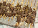東來順 內(nèi)蒙古羔羊原切精選羊肉串400g 約20串 BBQ燒烤 清真中華老字號 曬單實拍圖