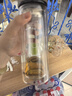 富光男女士雙層玻璃杯 高硼硅玻璃304茶隔水杯子 帶茶隔泡茶杯400ml 曬單實(shí)拍圖
