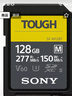 索尼（SONY）128GB SD存儲卡 SF-M128T/T1 M系列TOUGH三防規格 U3 V60讀速高達277MB/s UHS-II 相機內存卡 曬單實(shí)拍圖