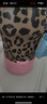 野獸派家居（tbh）三麗鷗HelloKitty巨無霸保溫杯吸管隨行杯不銹鋼保冷水杯七夕禮物 巨無霸保溫杯 經(jīng)典豹紋 1200ml (含mini收納包掛件) 曬單實拍圖